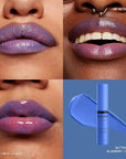 NYX PROFESSIONAL MAKEUP Butter Gloss, Non-Sticky Lip Gloss - Blueberry Tart (Periwinkle Blue)