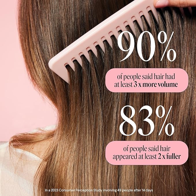 MONDAY Haircare VOLUME Shampoo with Hydrolyzed Collagen & Macadamia Oil for Thin, Fine & Flat Hair 798 mL