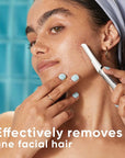 Gillette Venus Facial Razor Refills, Dermaplaning Exfoliating Replacement Blades, 4-Count