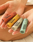 Poppy & Pout Island Coconut Jumbo Lip Balm | All Natural Lip Balms & Moisturizers | Hydrates with Beeswax, Vitamin E, Organic Coconut Oil | Cruelty-Free | Lip Balm in Recyclable Cardboard Tube