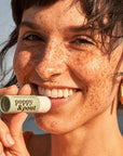 Poppy & Pout Sweet Mint A Jumbo Lip Balm | All Natural Lip Balms & Moisturizers | Hydrates with Beeswax, Vitamin E, Organic Coconut Oil | Cruelty-Free | Lip Balm in Recyclable Cardboard Tube