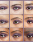 Crushed Violet Matte Purple Mauve Pressed Powder Single Vegan Eyeshadow; Talc, Paraben & Cruelty Free