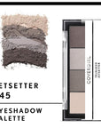 COVERGIRL Trunaked Quad Eyeshadow Palette, Jetsetter, Jetsetter, 0.06 Ounce