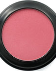 Tulip Deep with Tints of Coral Red Purple Magenta Blush Pressed Cheek Blush Color Contour Powder, Talc & Paraben Free, 4 Grams, No Animal Testing & Cruelty Free