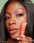 NYX PROFESSIONAL MAKEUP Smushy Matte Lip Balm, Tinted Lip Moisturizer with Soft, Matte Finish - Soft Sorbet (Orange)