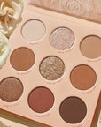ColourPop Nude Mood Eyeshadow Palette - Brown & Copper Palette with Metallic and Matte Finishes - High-Pigment Eye Makeup with a Long-Wearing Formula (0.3 oz)