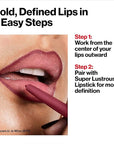 Revlon ColorStay Lipliner with Sharpener, Reds 100, 0.01 Lipline 28 g