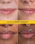 Burt's Bees Rescue Lip Relief, Berry Medley, Hydrating Lip Balm for Dry Cracked Lips, with Responsbily Sourced Beeswax and Shea Butter, 100% Natural Origin, 1 Squeezy Tube, 0.35oz
