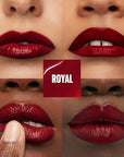 Maybelline Super Stay Vinyl Ink Longwear No-Budge Liquid Lipcolor Makeup, Highly Pigmented Color and Instant Shine, Royal, Deep Wine Red Lipstick, 0.14 fl oz, 1 Count
