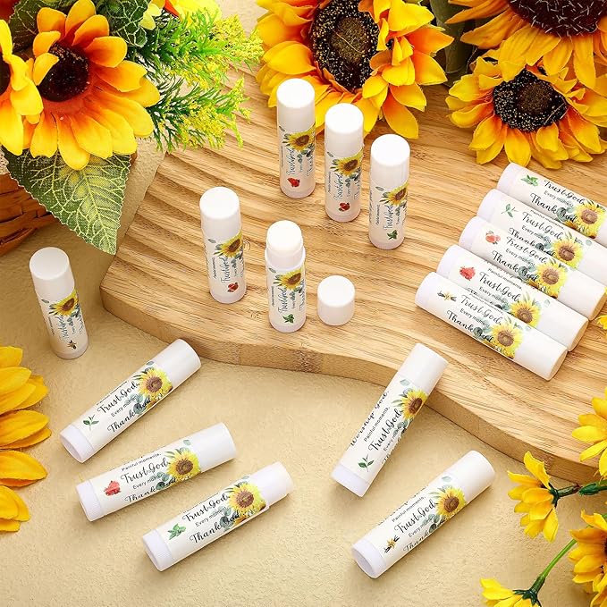 50 Pcs Bible Verse Lip Balm Employee