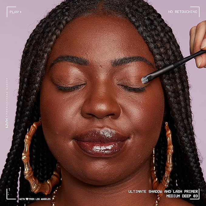 NYX PROFESSIONAL MAKEUP Ultimate Shadow & Liner Primer, Eyeshadow & Eyeliner Primer - Medium Deep