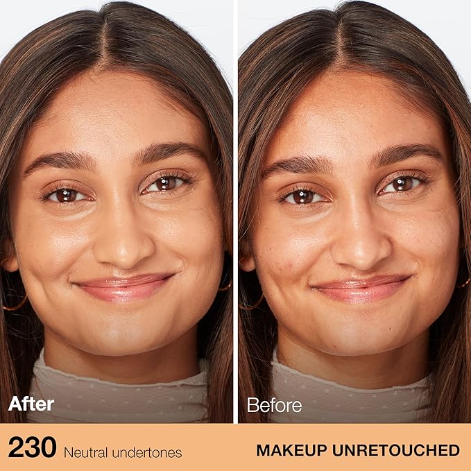 Maybelline Fit Me Dewy + Smooth Liquid Foundation Makeup, Natural Buff, 1 Count (Packaging May Vary)