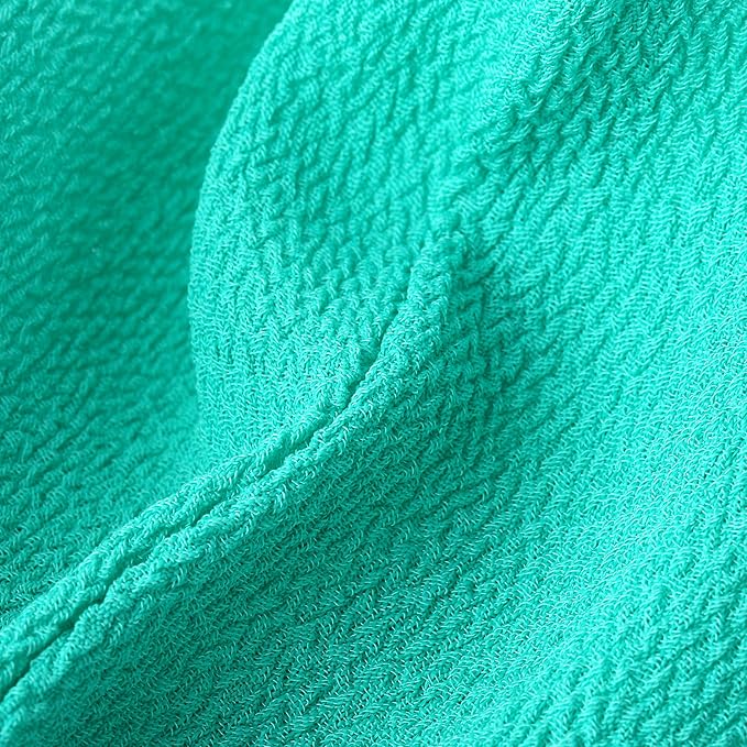 Valitic Exfoliating Glove Body Scrubber - Exfoliating Mitt Dead Skin Remover, Shower Face and Body Exfoliator - Korean Style Skin Scrubber Washcloth - Spray and Self Tan Remover, 1 Turquoise