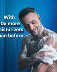 Suave Men Ultra Moisturizing Body & Face Wash, Shea & Sandlwood Scent, No Parabens, No Phtahaltes, 18 Oz Pack of 6
