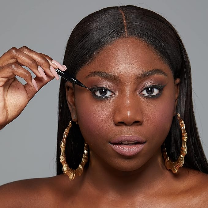 NYX PROFESSIONAL MAKEUP Ultimate Shadow & Liner Primer, Light + Epic Ink Liner, Black (2-Pack Bundle)