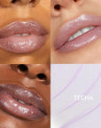 Colourpop Winx Club Ultra Glossy Lip Gloss - Hydrating, Sheer Purple Lip Gloss for Juicy, Fuller-Looking Lips - Formulated with Jojoba Oil to Moisturize & Nourish - Tecna (0.11 oz)