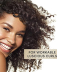 Suave Pink Luscious Curls Shampoo for Defining Curly Hair with Amino Acid Complex 16.5 oz