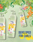 Suave Kids Natural Sweet Almond Honey Curl Defining Cream, No Parabens, No Dyes, 12 Fl Oz(Pack of 4)
