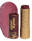 Poppy & Pout All Natural Lip Tint, Cardboard Tube, Hand-Filled, Beeswax, Vitamin E, Coconut Oil, Cruelty Free, All-Natural Shades (Lola)