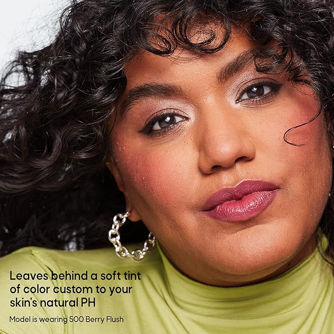 Almay Lip and Cheek Tint, Color & Care Tint Stick, Multi-Use Moisturizing Blush and Lip Color, Dewy Finish, 200 Coral Flush, 0.25 oz