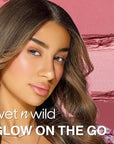 wet n wild MegaGlo Makeup Stick, Buildable Color, Versatile Use, Cruelty-Free & Vegan - Dusty Pink
