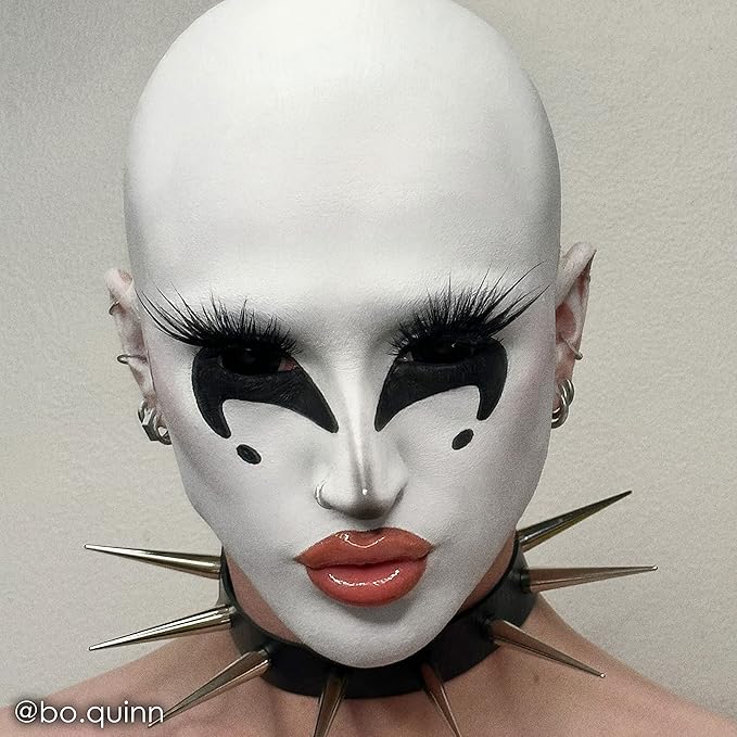 Mehron Makeup Clown White Professional Face Paint Cream Makeup | White Face Paint for Stage, Film, Cosplay, & Mime | Halloween Clown 7 oz (198g)