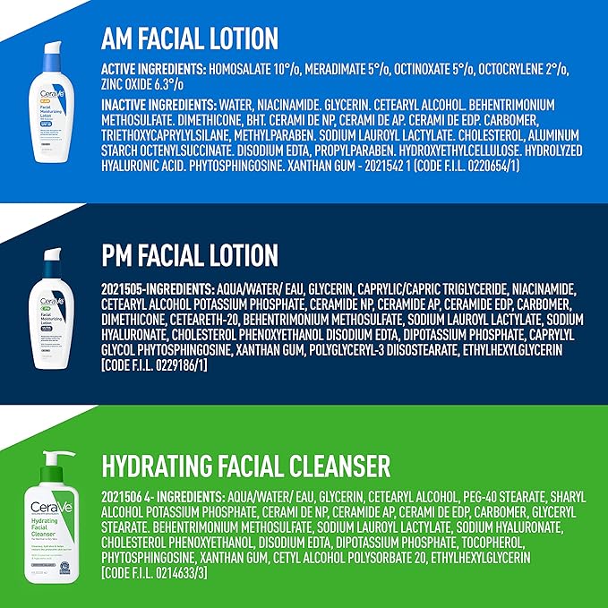 CeraVe AM Face Moisturizer with SPF, Hydrating