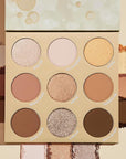 ColourPop Feelin' Bubbly Eyeshadow Palette - Brown & Gold Palette with Metallic and Matte Finishes - High-Pigment Eye Makeup with a Long-Wearing Formula (0.3 oz)