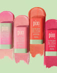Pixi On-the-Glow Blush - Juicy, Hydrating Tinted Moisture Blush Stick with Ginseng, Aloe Vera & Fruit Extracts, For Cheeks & Lips, 19g / 0.6oz, Paraben-Free