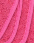 Makeup Remover Cloths for Face, Eye, Lips - Reusable Makeup Remover Pads Soft Microfiber Facial Cleansing Cloths 6 x 12 inch 12 Pack (Dark Pink)