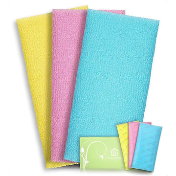 Casavida exfoliating washcloth back scrubber