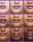 Oulac Purple Lipstick for Women with Metallic 3D Shine, Lightweight Hydrating Formula, High-Impact Lip Color, Vegan Beauty, Full Coverage Lip Makeup, Royal Sash (16)