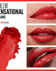 MAYBELLINE - Color Sensational Lipcolor 645 Red Revival - 0,15 oz (4.2 g)