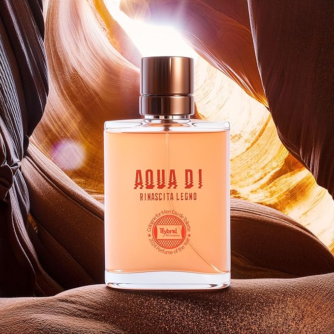 Hybrid & Company Aqua Di Rinascita Lecno For Men Eau De Parfum Vaporisateur Natural Spray 3.4 Fl Oz