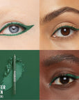 Maybelline Tattoo Studio Sharpenable Gel Pencil Waterproof Eyeliner, Long-Lasting Eyeliner With Smooth Gel Pigments For Up To 36HR Wear, Hunter Green, 1 Count