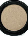 Prosecco White Wine Pale Gold Shimmering Metallic Pressed Powder Single Vegan Eyeshadow; Talc, Paraben & Cruelty Free