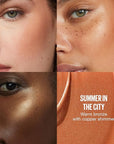 Maybelline Sunkisser Multi-Use Liquid Blush and Bronzer, Blendable, Longwear, Glowy Make Up, Summer In The City, 1 Count