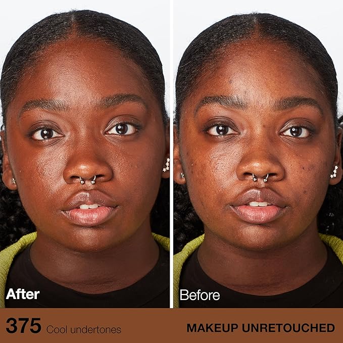 Maybelline Fit Me Dewy + Smooth Liquid Foundation Makeup, Java, 1 Count (Packaging May Vary)