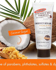 Palmer's Coconut Oil Formula Coconut Sugar Facial Scrub Exfoliator, Face Scrub to Gently Exfoliate Away Dirt and Dead Skin Cells with Chamomile to Soften & Calm, 3.17 Ounces (Pack of 3)