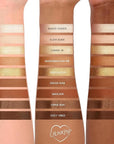 ColourPop Eyeshadow Palette - Eye Makeup Palette with Matte, Metallic, Matte Sparkle & Glitter Finishes - High-Pigment Eye Makeup with a Long-Wearing Formula - Feelin' Toasty (0.3 oz)
