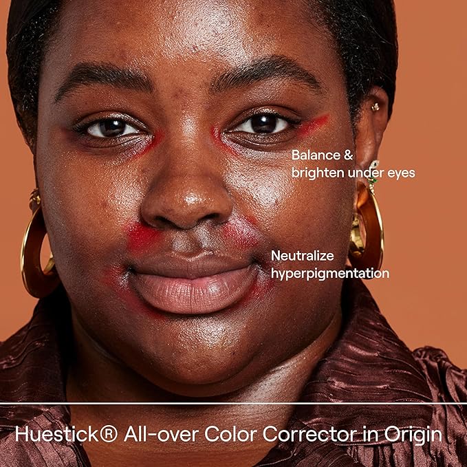 Live Tinted Huestick: All-over Color Corrector for Brighter, Balanced Skin, Works on Lips, Cheeks, And Eyes, Vitamins C+E Soothes, Heals & Nourishes Damaged Skin - Origin 3g / 0.1oz