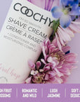 Coochy Intimate Shaving Cream for Women Sensitive Skin, Shave Conditioner & Moisturizer for Face & Body, Shave Cream, Anti-Bump, Floral Haze, 32 oz