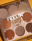ColourPop Eyeshadow Palette - Eye Makeup Palette with Matte, Metallic, Matte Sparkle & Glitter Finishes - High-Pigment Eye Makeup with a Long-Wearing Formula - Feelin' Toasty (0.3 oz)