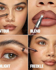 Revlon ColorStay Multi-Liner, Creamy Formula, Multiuse For Lips, Eyes & Face, Precision Brush for Easy Blending, 002 Dallying