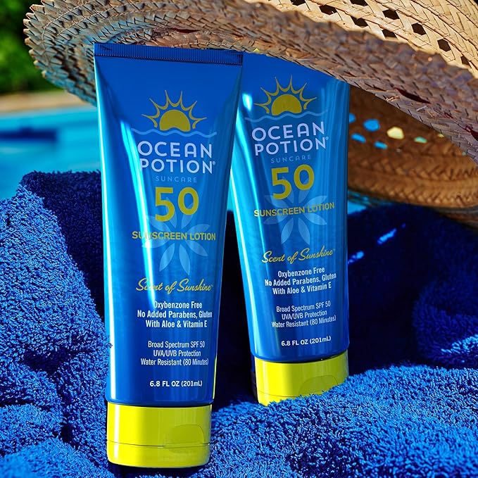 Ocean Potion Sunscreen Lotion SPF#50 6.8oz (Pack of 2)