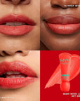 NYX PROFESSIONAL MAKEUP Smushy Matte Lip Balm, Tinted Lip Moisturizer with Soft, Matte Finish - Soft Sorbet (Orange)