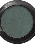 Counterfeit Shimmering Deep Forest Green Blue Grey Pressed Powder Single Vegan Eyeshadow; Talc, Paraben & Cruelty Free