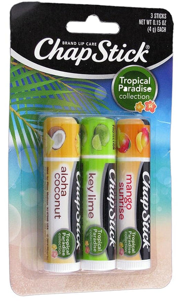Chapstick Tropical Paradise Collection Lip Care