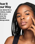 Revlon ColorStay Grip Primer, Mattifying, Blurring & Oil Absorbing Face Makeup, Absorbs Sebum, Blurs Imperfections and Reduces Pore Appearance, 1 Fl Oz