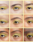 Daffodil Matte Muted Yellow Gold Soft Pressed Powder Single Vegan Eyeshadow; Talc, Paraben & Cruelty Free
